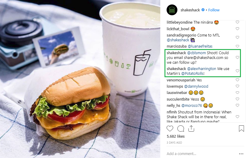 Instagram - Shake Shack