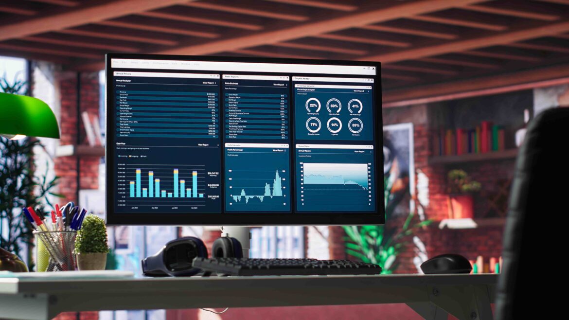 automotive office CRM dashboard